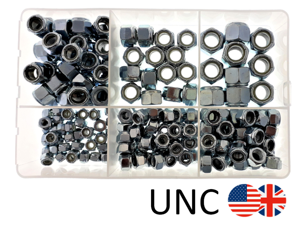 Écrous hexagonaux unifiés (UNC) 【1-1,200 pièces par